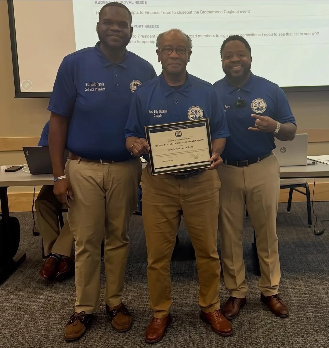 Outstanding Leadership and Service Award — Bro. Billy Hopkins