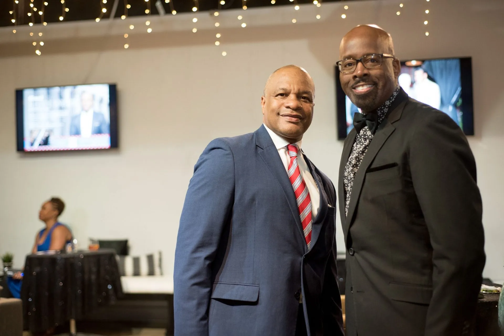 Brothers at a chapter celebration